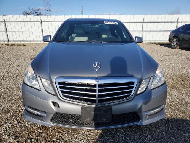 WDDHF2EB6CA530565 - 2012 MERCEDES-BENZ E 350 BLUETEC GRAY photo 5