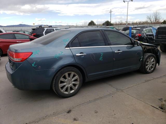 3LNHL2JC7CR826424 - 2012 LINCOLN MKZ BLUE photo 3