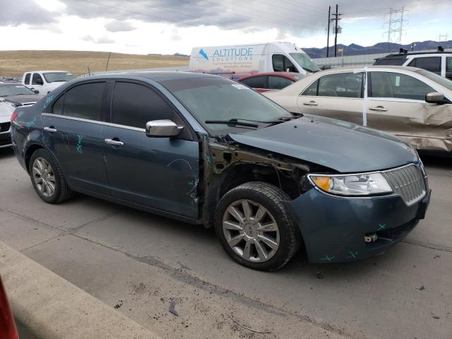 3LNHL2JC7CR826424 - 2012 LINCOLN MKZ BLUE photo 4