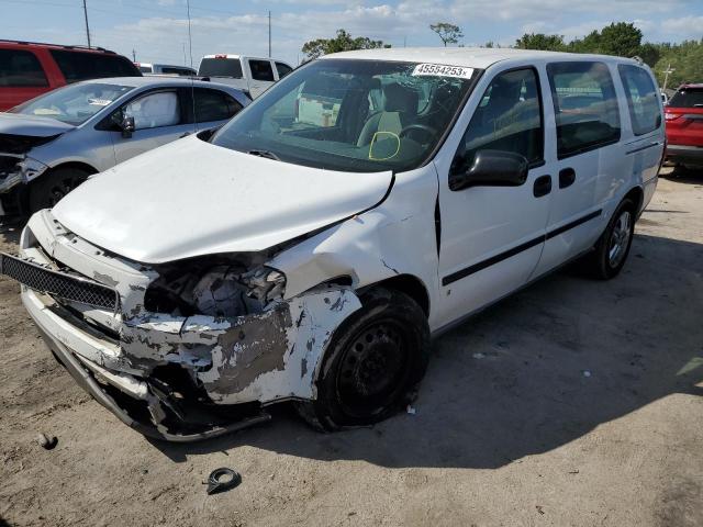 1GBDV13W78D115180 - 2008 CHEVROLET UPLANDER INCOMPLETE WHITE photo 1