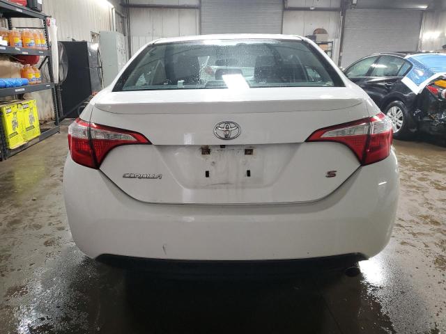 5YFBURHE6EP070598 - 2014 TOYOTA COROLLA L WHITE photo 6