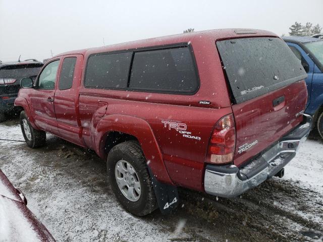 5TEUU42N86Z188345 - 2006 TOYOTA TACOMA ACCESS CAB Қызыл фото 2