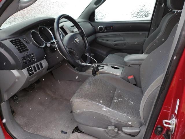 5TEUU42N86Z188345 - 2006 TOYOTA TACOMA ACCESS CAB Қызыл фото 7