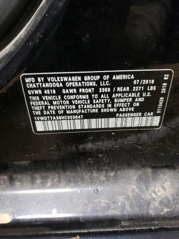 1VWDT7A36HC003647 - 2017 VOLKSWAGEN PASSAT R-LINE Qara foto 13