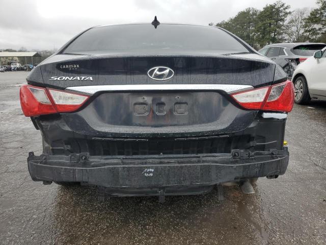 5NPEB4ACXDH731026 - 2013 HYUNDAI SONATA GLS BLACK photo 6