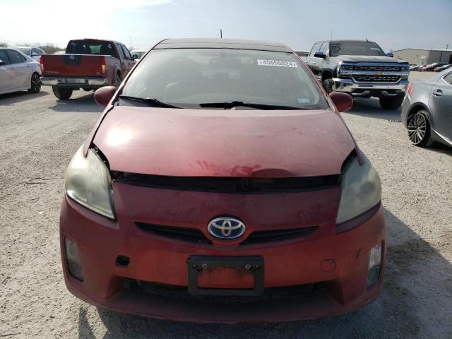 JTDKN3DU5A0173202 - 2010 TOYOTA PRIUS RED photo 5