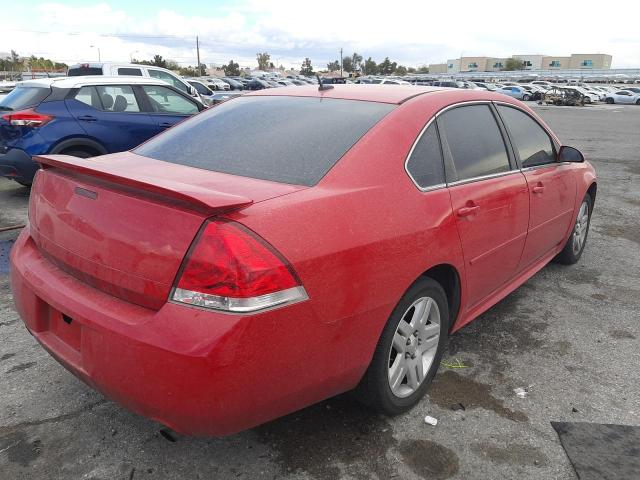 2G1WG5E36D1194574 - 2013 CHEVROLET IMPALA LT RED photo 3