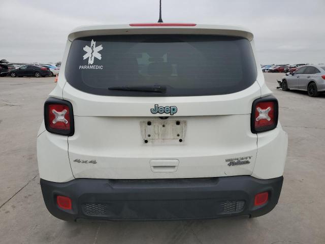 ZACNJBAB7LPL43401 - 2020 JEEP RENEGADE SPORT WHITE photo 6