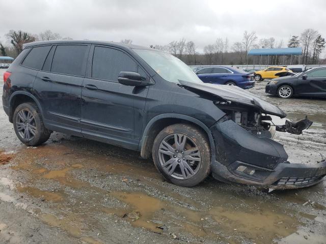 5FNYF8H58LB020843 - 2020 HONDA PASSPORT EXL შავი ფოტო 4