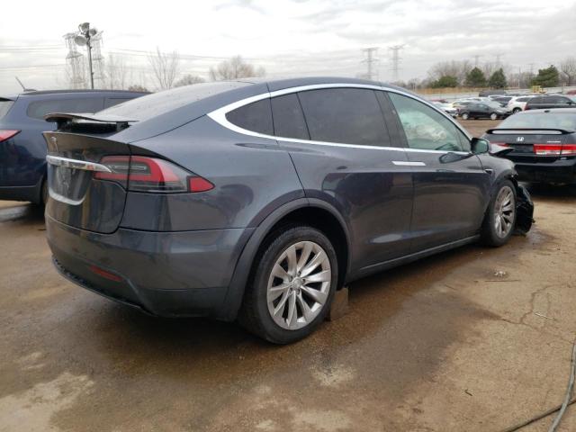 5YJXCBE24HF066365 - 2017 TESLA MODEL X BLUE photo 3