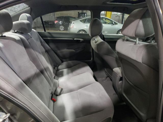 2HGFA16846H521206 - 2006 HONDA CIVIC EX GRAY photo 10