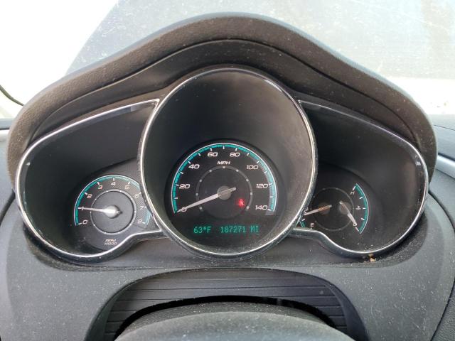 1G1ZH57B58F160400 - 2008 CHEVROLET MALIBU 1LT BLACK photo 9