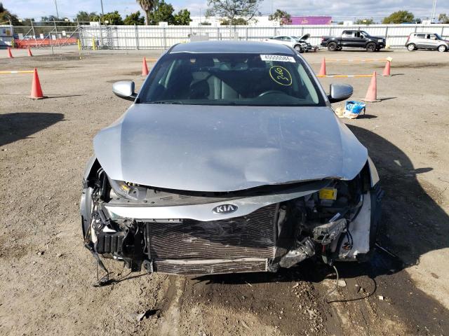 KNAGN4AD4E5076286 - 2014 KIA OPTIMA HYBRID SILVER photo 5