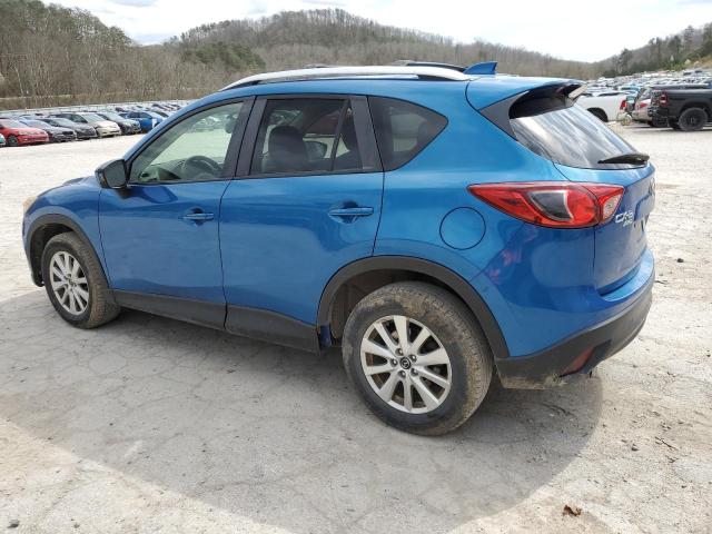 JM3KE4CE4D0164308 - 2013 MAZDA CX-5 TOURING BLUE photo 2