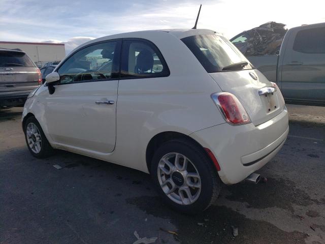 3C3CFFAR0FT695950 - 2015 FIAT 500 POP WHITE photo 2