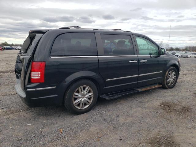 2A8HR64X78R133562 - 2008 CHRYSLER TOWN & COU LIMITED BLACK photo 3