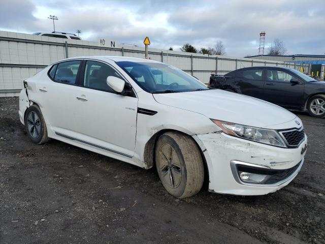 KNAGM4AD7D5060326 - 2013 KIA OPTIMA HYBRID WHITE photo 4