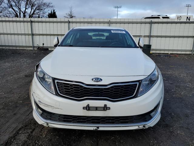 KNAGM4AD7D5060326 - 2013 KIA OPTIMA HYBRID WHITE photo 5