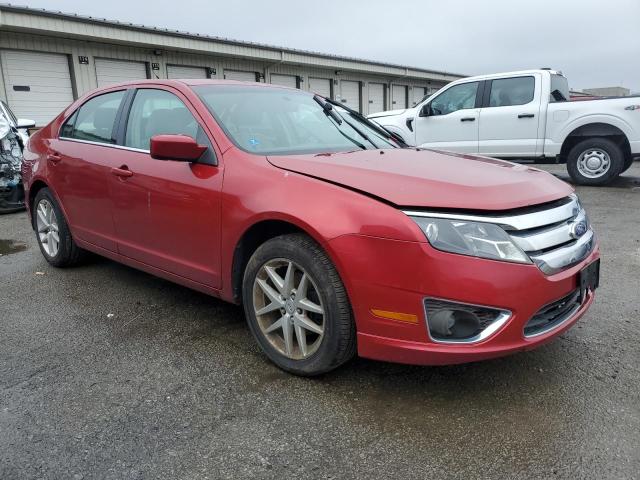 3FAHP0JG7BR226099 - 2011 FORD FUSION SEL RED photo 4