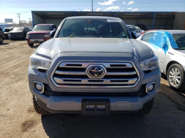 3TMGZ5AN7KM250931 - 2019 TOYOTA TACOMA DOUBLE CAB GRAY photo 5