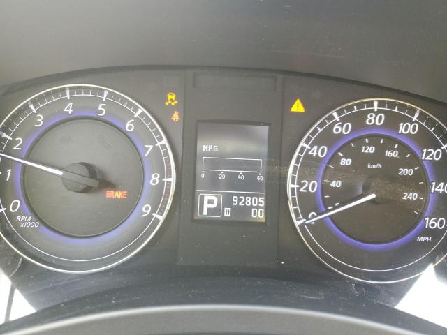 JN1AJ0HR2BM853597 - 2011 INFINITI EX35 BASE შავი ფოტო 9