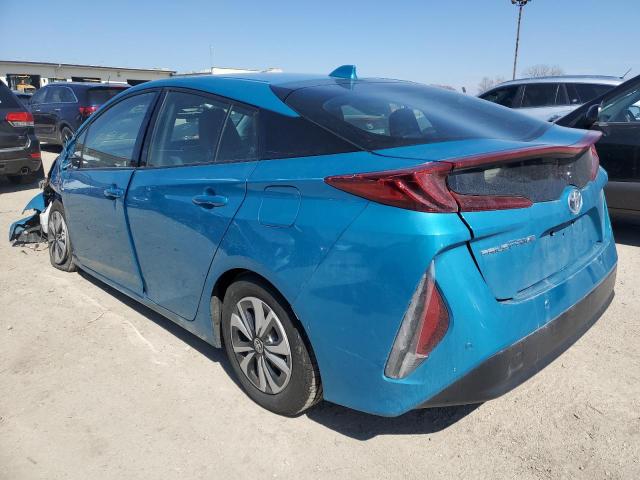 JTDKARFPXJ3072774 - 2018 TOYOTA PRIUS PRIM Blau Foto 2