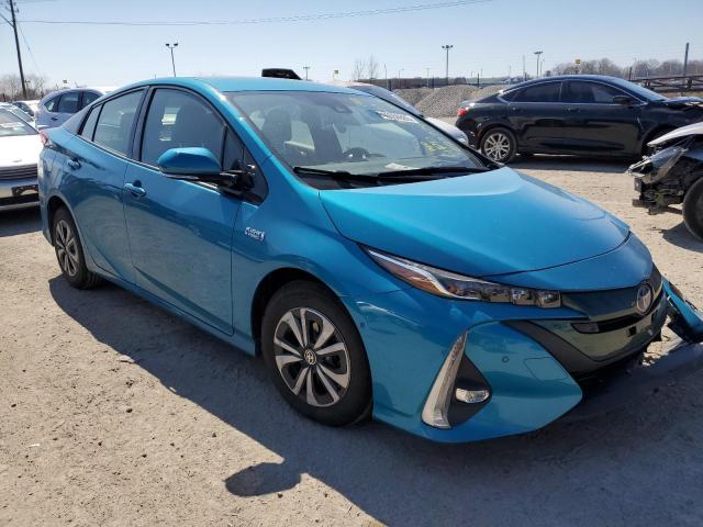 JTDKARFPXJ3072774 - 2018 TOYOTA PRIUS PRIM Blau Foto 4