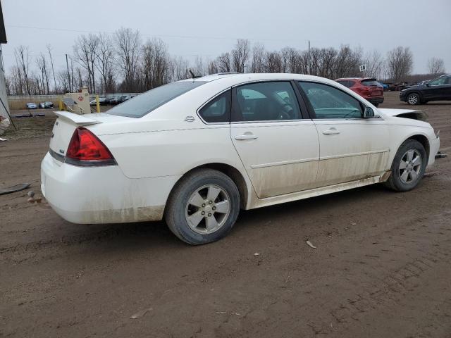 2G1WT57K491236277 - 2009 CHEVROLET IMPALA 1LT WHITE photo 3