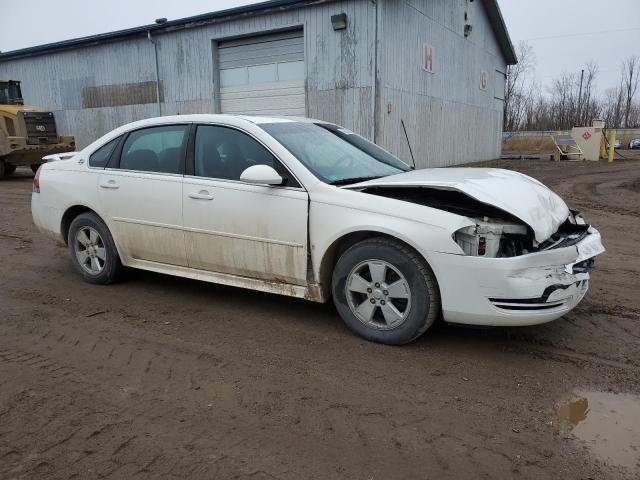 2G1WT57K491236277 - 2009 CHEVROLET IMPALA 1LT WHITE photo 4