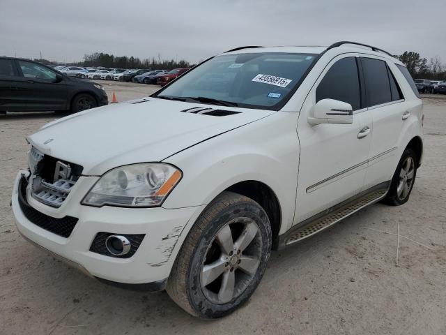 4JGBB8GB2BA736424 - 2011 MERCEDES-BENZ ML 350 4MATIC WHITE photo 1