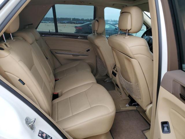 4JGBB8GB2BA736424 - 2011 MERCEDES-BENZ ML 350 4MATIC WHITE photo 11