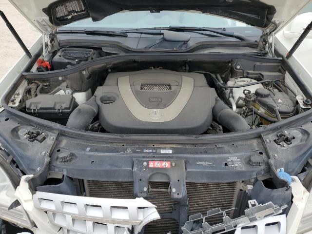 4JGBB8GB2BA736424 - 2011 MERCEDES-BENZ ML 350 4MATIC WHITE photo 12