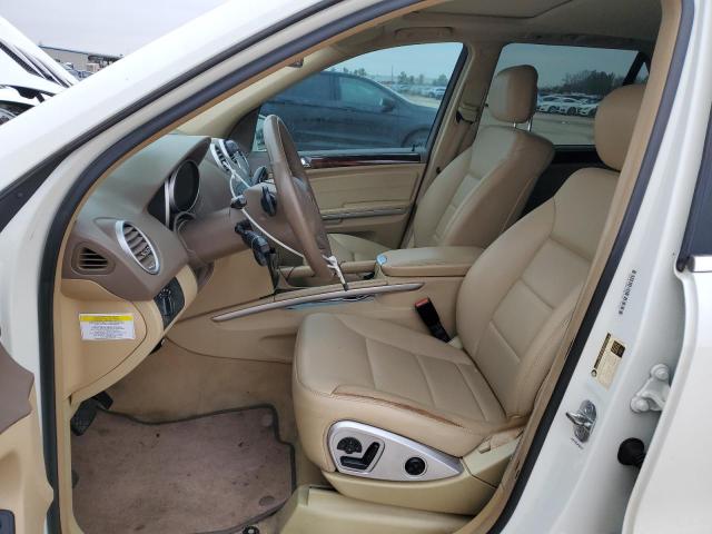 4JGBB8GB2BA736424 - 2011 MERCEDES-BENZ ML 350 4MATIC WHITE photo 7