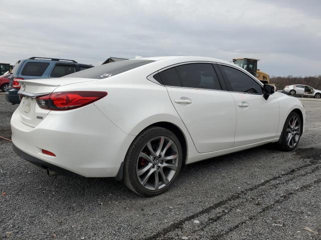 JM1GJ1W68E1159573 - 2014 MAZDA 6 GRAND TOURING WHITE photo 3