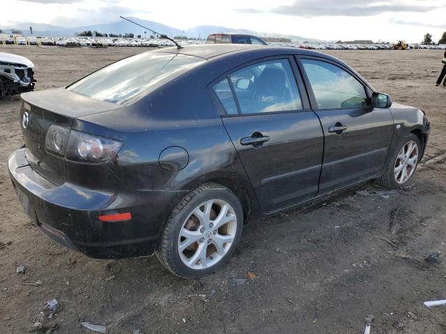 JM1BK32G981115376 - 2008 MAZDA MAZDA3 I BLACK photo 3