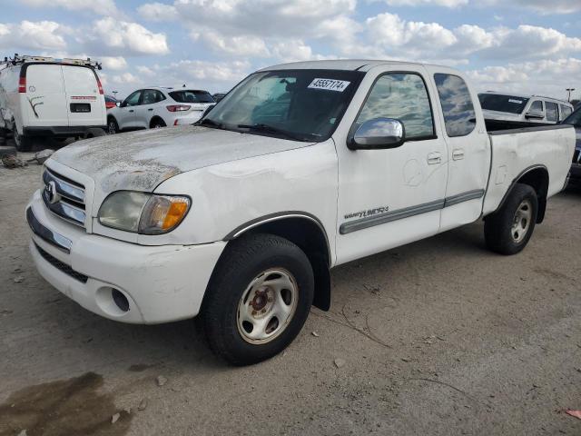 5TBRN34183S433962 - 2003 TOYOTA TUNDRA ACCESS CAB SR5 WHITE photo 1