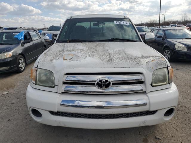 5TBRN34183S433962 - 2003 TOYOTA TUNDRA ACCESS CAB SR5 WHITE photo 5