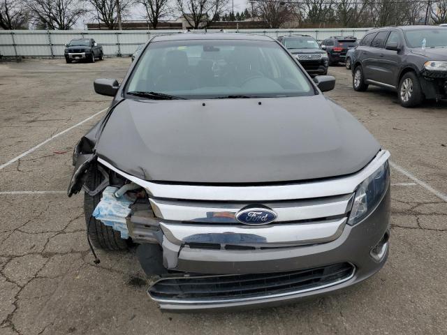 3FAHP0JG4CR236123 - 2012 FORD FUSION SEL GRAY photo 5