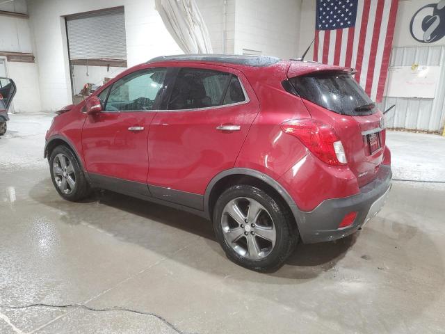 KL4CJCSB0EB660393 - 2014 BUICK ENCORE RED photo 2