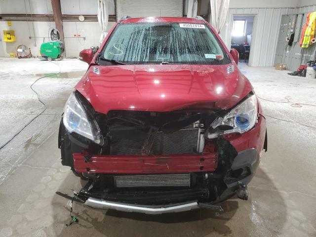 KL4CJCSB0EB660393 - 2014 BUICK ENCORE RED photo 5