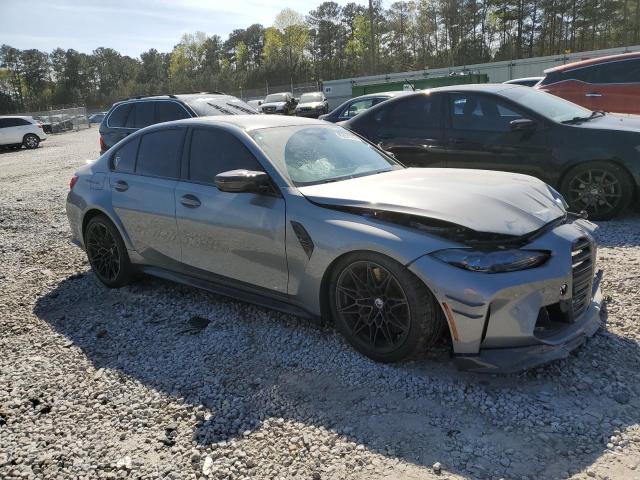 WBS43AY03PFN89791 - 2023 BMW M3 COMPETITION ნაცრისფერი ფოტო 4