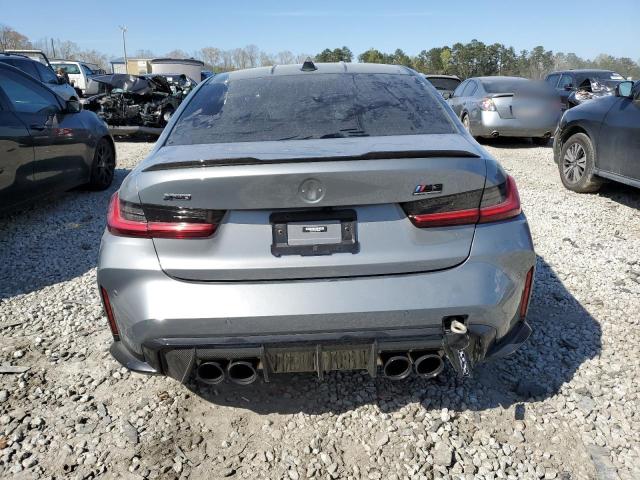 WBS43AY03PFN89791 - 2023 BMW M3 COMPETITION ნაცრისფერი ფოტო 6