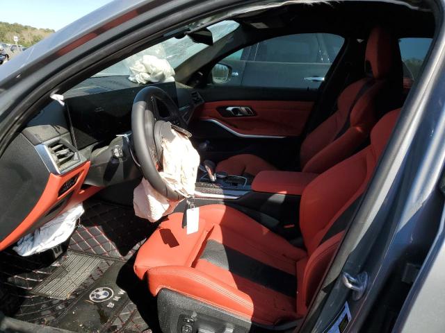 WBS43AY03PFN89791 - 2023 BMW M3 COMPETITION ნაცრისფერი ფოტო 7