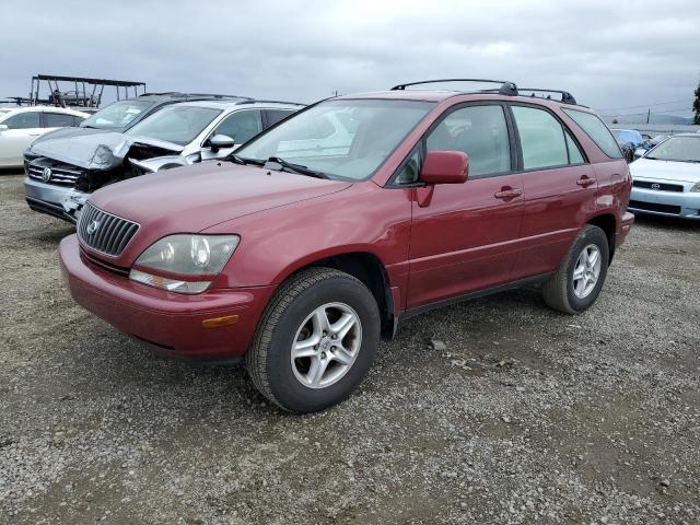 JT6HF10U0X0061487 - 1999 LEXUS RX 300 BURGUNDY photo 1