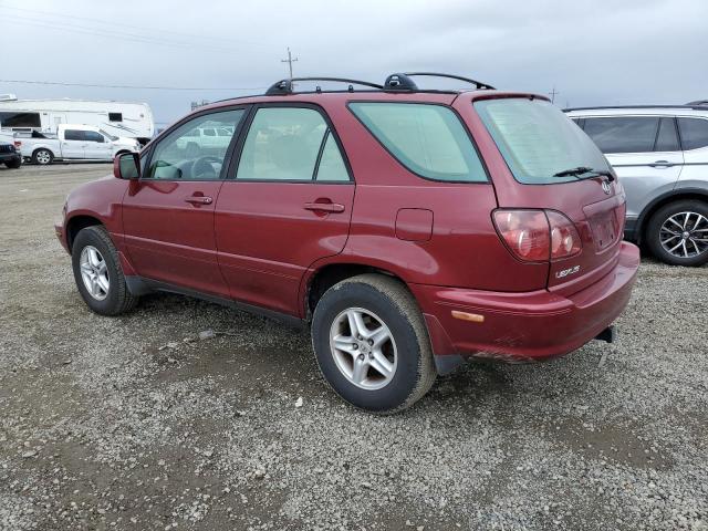 JT6HF10U0X0061487 - 1999 LEXUS RX 300 BURGUNDY photo 2