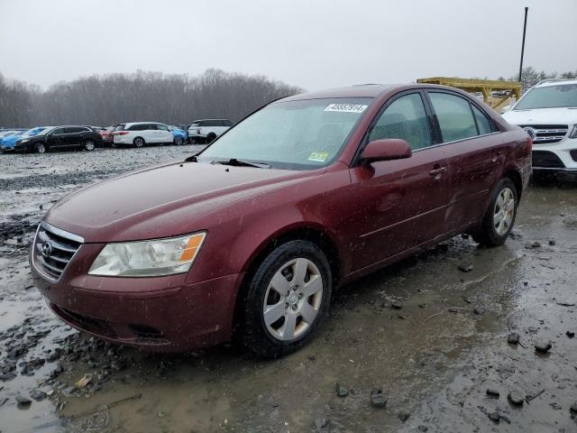 5NPET46C89H458584 - 2009 HYUNDAI SONATA GLS MAROON photo 1