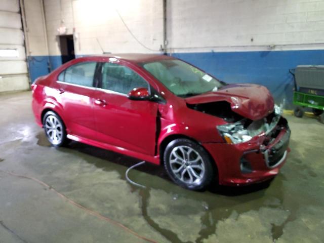 1G1JD5SBXL4109172 - 2020 CHEVROLET SONIC LT RED photo 4