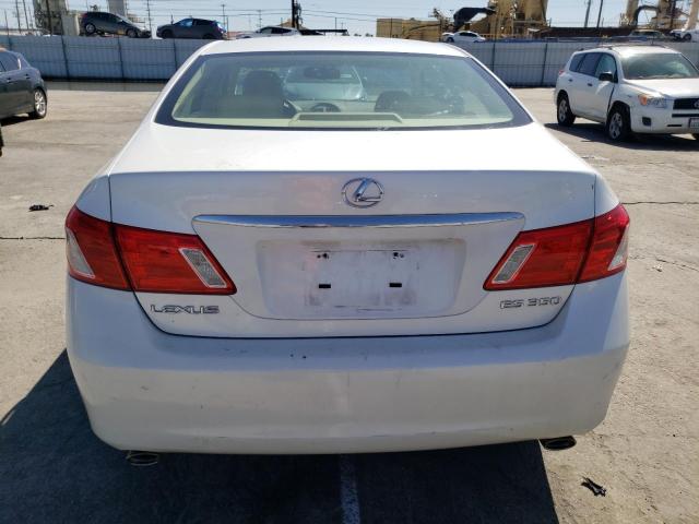 JTHBJ46G492284962 - 2009 LEXUS ES 350 WHITE photo 6