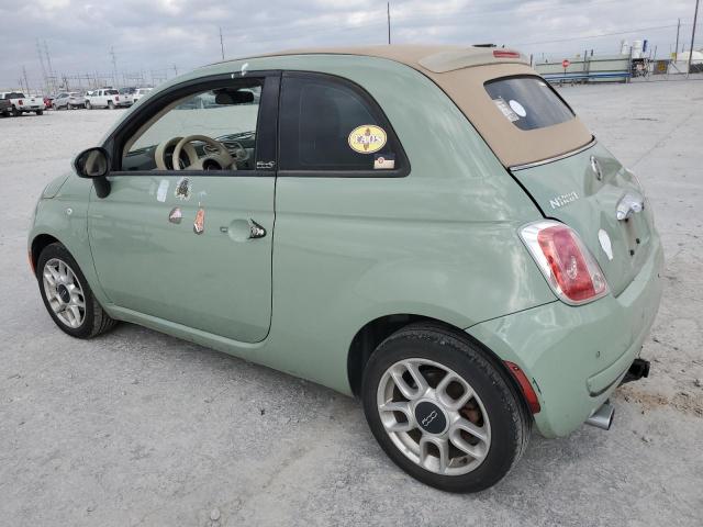 3C3CFFDR3ET167216 - 2014 FIAT 500 POP GREEN photo 2