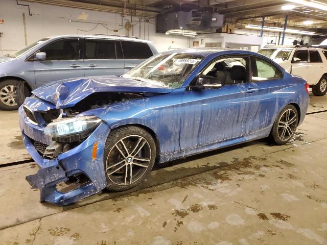 WBA2J7C07M7J59957 - 2021 BMW M240XI BLUE photo 1